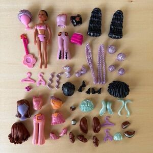 Fashion Polly Pocket 2003 Rock ‘n Pop Shani Lila Bundle Lot